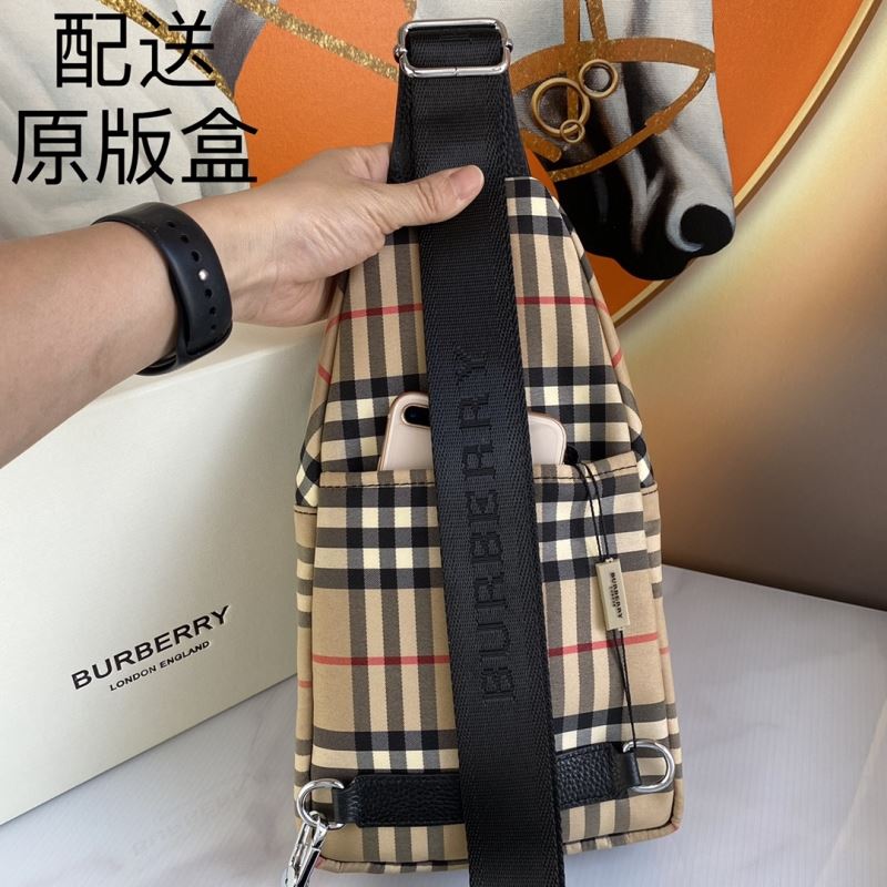 Mens Burberry Waist Chest Packs